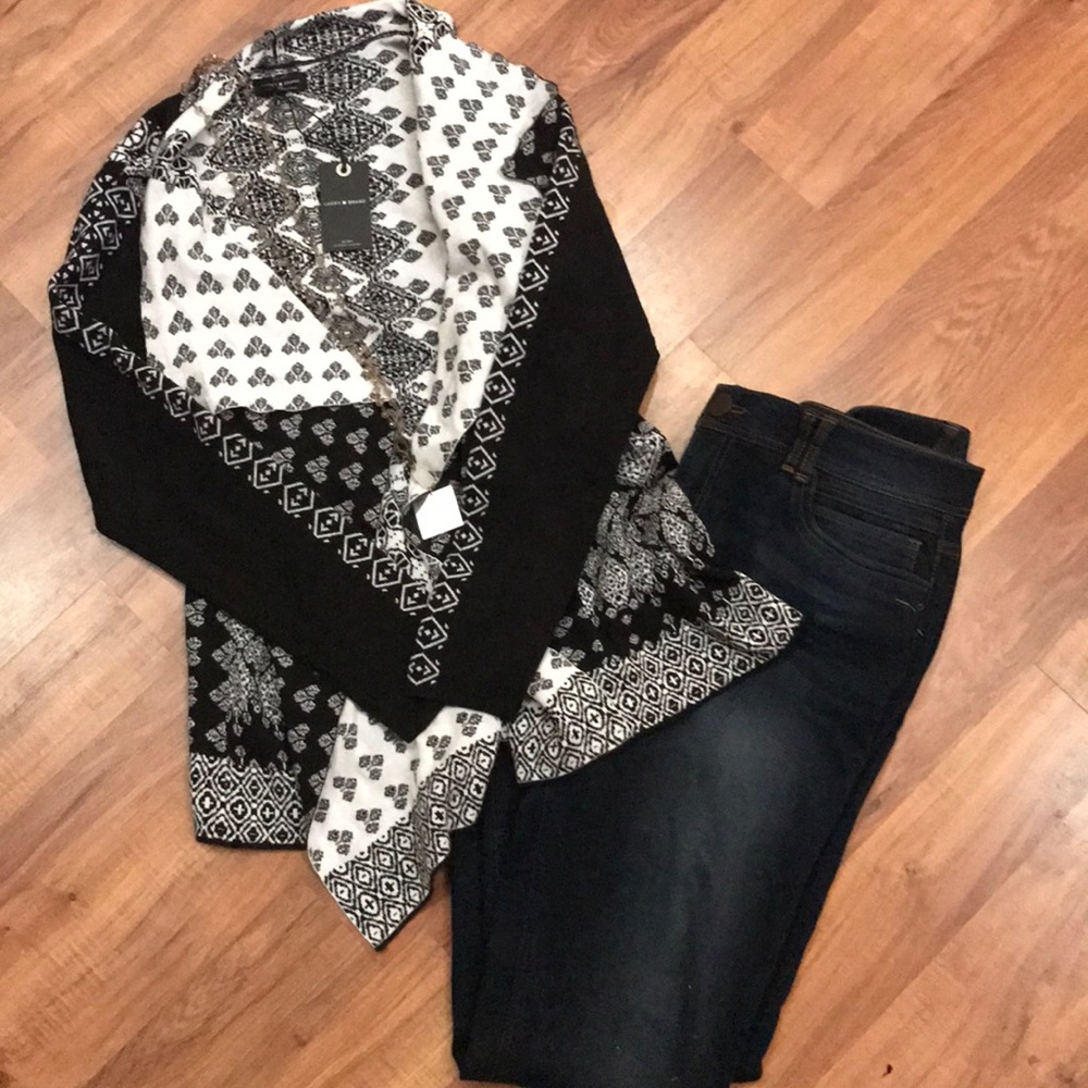 NWT Lucky Brand cardigan size large